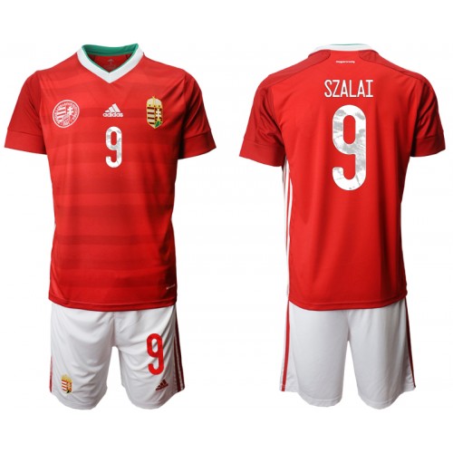 Ungarn Fodboldtrøjer SZALAI 9 Børn Hjemmebanesæt 2020 Kort ærmer Ungarn Fodboldtrøjer SZALAI 9 Børn Hjemmebanesæt 2020 Kort ærmer